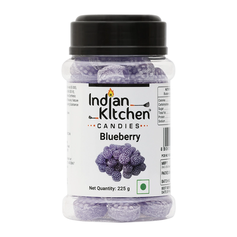 Indian Kitchen Blueberry Candy 225g Indian Kitchen Blueberry Candy 225g - Indian Kitchen